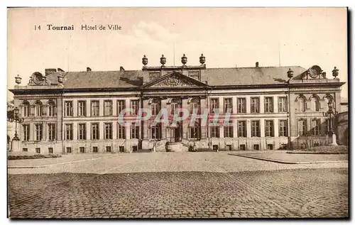 Cartes postales Tournai Hotel De Ville