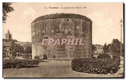Cartes postales Tournai La Grosse Tour Henri VIII