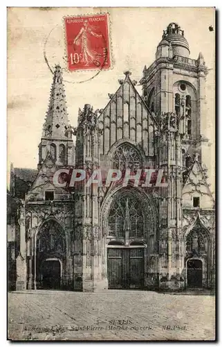 Cartes postales Senlis Ancienne Eglise Saint Pierre