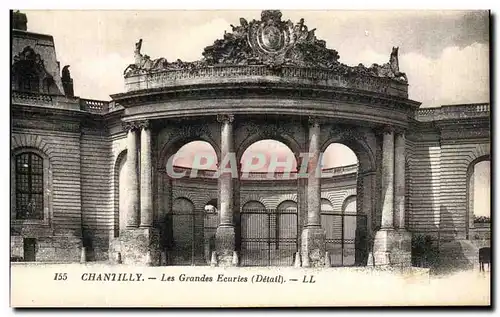 Cartes postales Chantilly Les Grandes Eaux