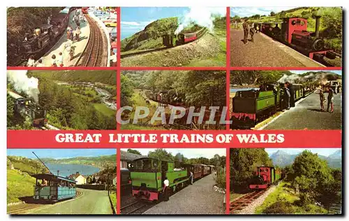 Moderne Karte Great Little Trains Of Wales