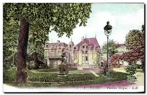 Cartes postales Vichy Pavillon Sevigne