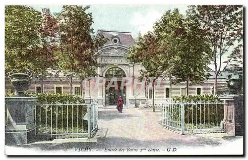 Cartes postales Vichy Entree des Bains