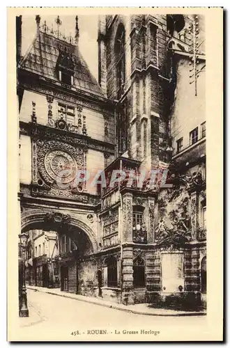 Cartes postales Rouen La Grosse Horloge