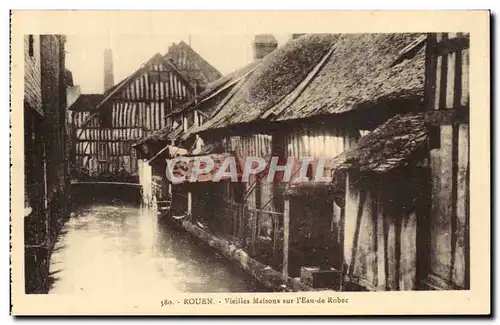 Cartes postales Rouen Vielle Maison sur l'Eau de Robec