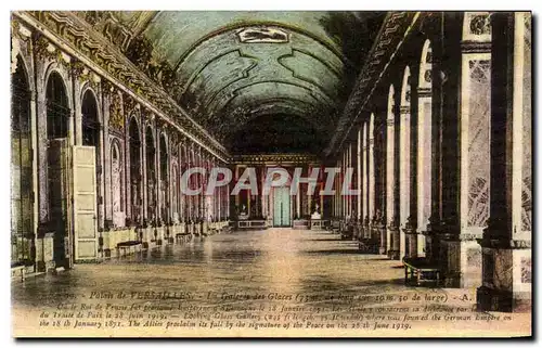 Cartes postales Palais de Versailles La Gaierie des Glaces