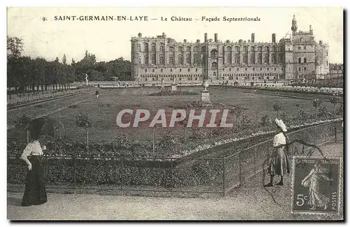 REPRO Saint Germain En Laye Le Chateau Facade Septentrionale