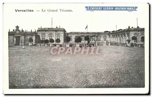 Cartes postales Versailles Le Grand Trianon Chocolat Guerin Boutron Paris