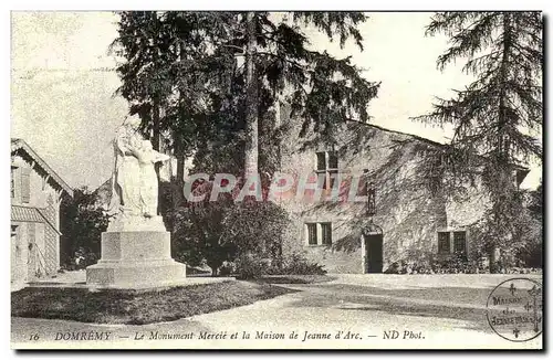 REPRO Domremy Le Monument Mercie et la Maison de Jeanne d&#39Arc