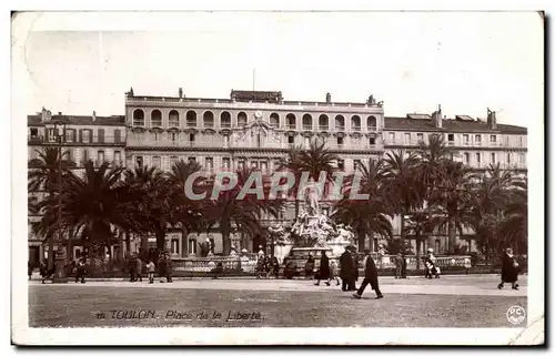 Cartes postales Toulon Place de la Liberte