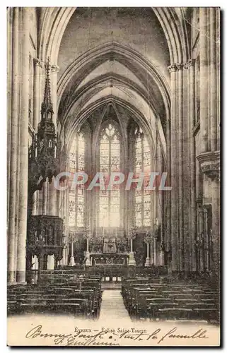 Ansichtskarte AK Evreux Eglise Saint Taurin