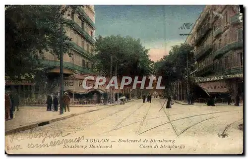 Cartes postales Toulon Boulevard De Strasbourg