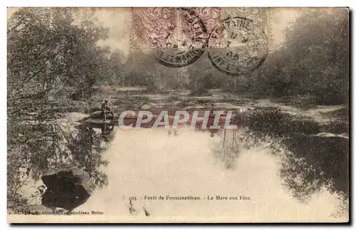 Cartes postales Foret De Fontainebleau La Mare Aux Fees