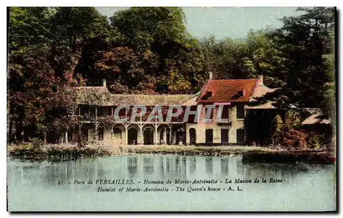 Cartes postales Parc De Versailles Hameau De Marie Antoinette La Maison De la Reine