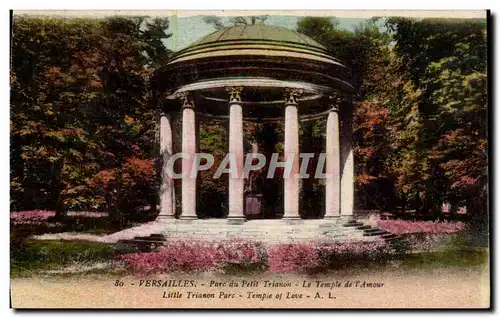 Ansichtskarte AK Versailles Parc Du Petit Trianon Le Temple De L&#39Amour