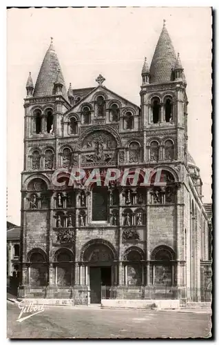 Cartes postales moderne Angouleme Facade De La Cathedrale St Pierre