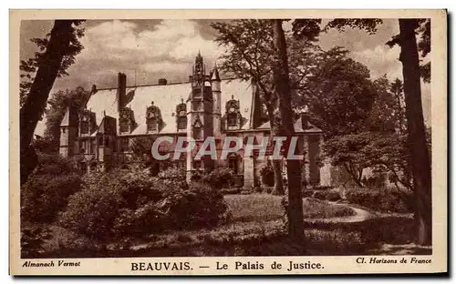 Cartes postales Beauvais Le Palais du Justice