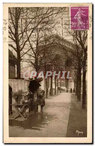 Ansichtskarte AK Les Petits Tableaux De Paris Fleuriste de la Place de I&#39Etoile