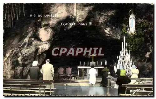 Cartes postales moderne Lourdes La Grotte Miraculeuse