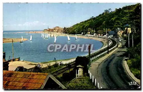 Cartes postales moderne Cabourg Petite Cote D&#39Azur Voiliers rentrant au Port