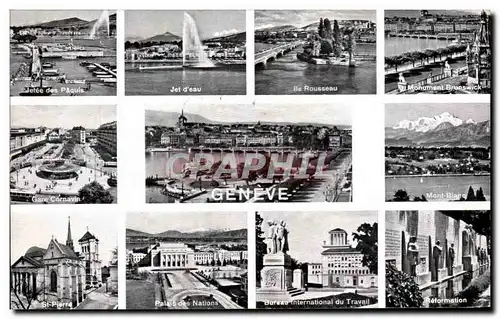 Cartes postales moderne Geneve