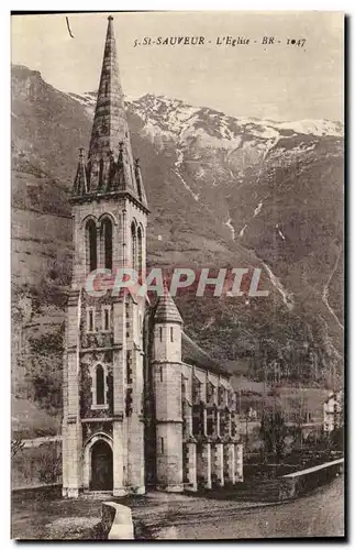 Cartes postales St Sauveur L&#39Eglise