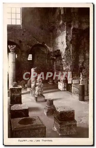 Cartes postales Cluny Les Thermes