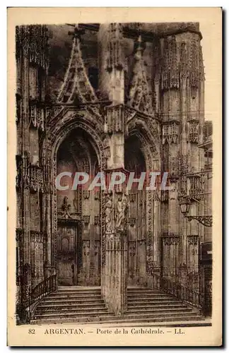Cartes postales Argentan Porte De la Cathedrale