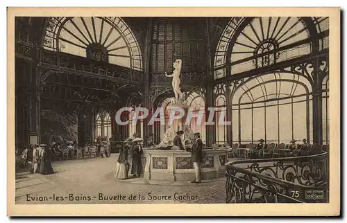 Cartes postales Evian Les Bains Buvette de la Source Cachat