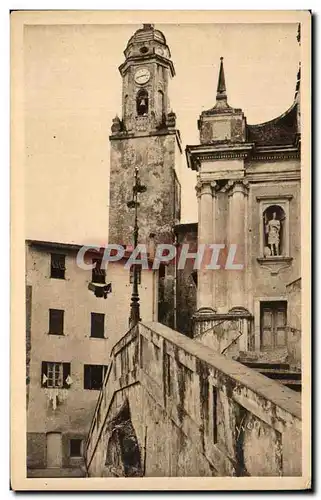 Ansichtskarte AK Menton L&#39Eglise de la Conception