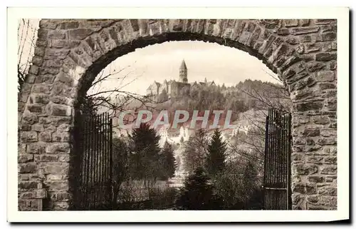 Cartes postales L&#39Abbaye Vue De Clervaux Luxembourg