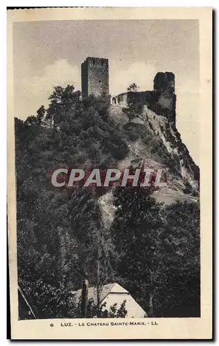 Cartes postales Luz Le Chateau Sainte Marie