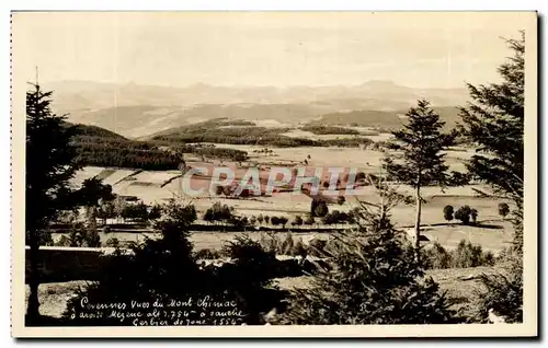 Cartes postales moderne Cevennes vues du Mont Chiniac Mezenc