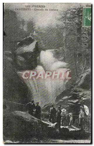 Ansichtskarte AK Les Pyrenees Cauterets Cascade du Cerisey