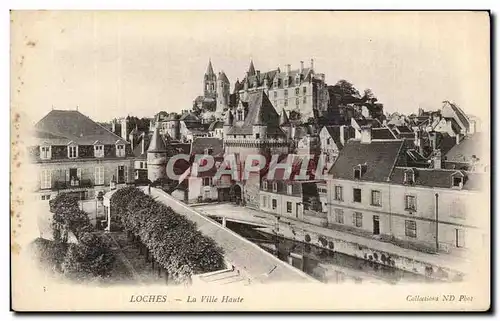 Cartes postales Loches La Ville Haute