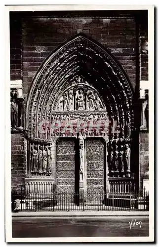 Ansichtskarte AK Paris En Flanant Notre Dame Facade La Porte Sainte Anne