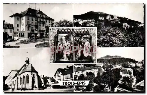 Cartes postales Trois Epis Centre de repos Vues generales Apparition Chapelle