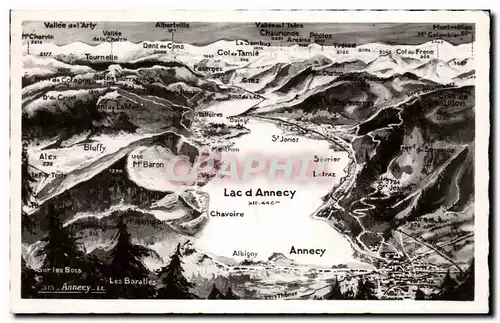 Cartes postales Lac d Annecy