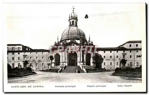 Ansichtskarte AK Santuario De Loyola Facade principale