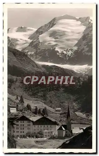 Ansichtskarte AK Ober Gurgl Das Gletscherdorf Tirols Mit Schalfkogl Otztaler Alpen