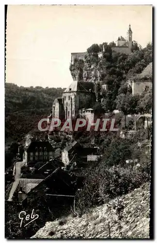 Cartes postales Rocamadour Vue Generale Du Timbre