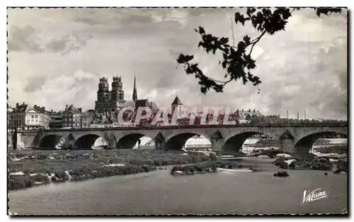 Ansichtskarte AK Merveilles Du Val de Loire Orleans La Loire Le Pont Georges V