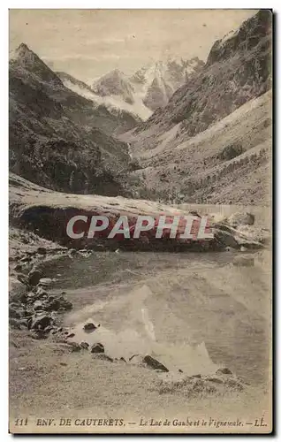 Ansichtskarte AK Env De Cauterets Le Lac De Gaube Et Le Vignemale