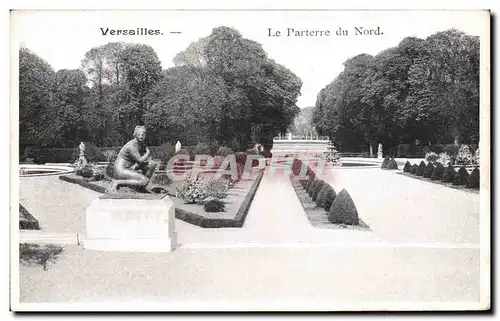 Cartes postales Versailles Le Parterre du Nord