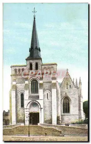 Ansichtskarte AK Saumur Eglise Notre Dame de Nantilly