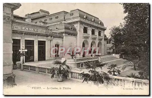 Cartes postales Vichy Le Casino le Theatre