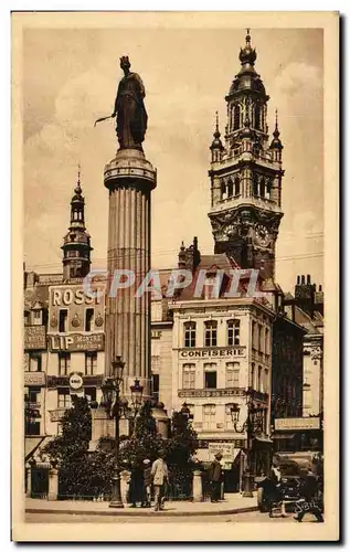 Cartes postales Lille Colonne de la Deesse Siege de 1792