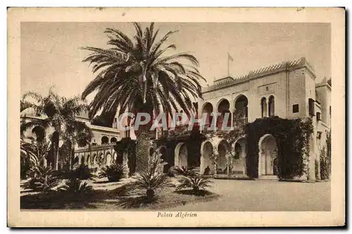 Cartes postales Palais Algerien algerie