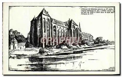 Cartes postales L&#39Abbaye de Solesmes