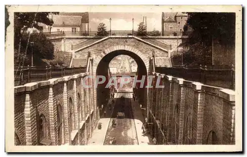 Cartes postales Le Mans Perspective du Tunnel